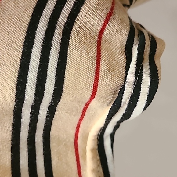 BURBERRY LONDON t-shirt in signature fabric and red BURBERRY logo size S - Picture 4 of 9